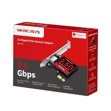 Mercusys MA310E Carte Réseau 2.5 Gigabit - PCI Express - RJ45