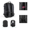 Tooq sac à Dos 55L avec pompe à vide * TQBP-V101-BK *