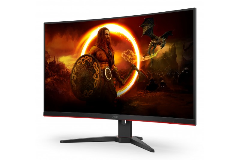 AOC Gaming C32G2ZE/BK HDMI DP écran LED incurvé Full HD (1080p) 32 AOC Gaming C32G2ZE/BK HDMI DP écran LED incurvé Full HD (1080p) 32