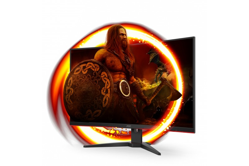 AOC Gaming C32G2ZE/BK HDMI DP écran LED incurvé Full HD (1080p) 32 AOC Gaming C32G2ZE/BK HDMI DP écran LED incurvé Full HD (1080p) 32
