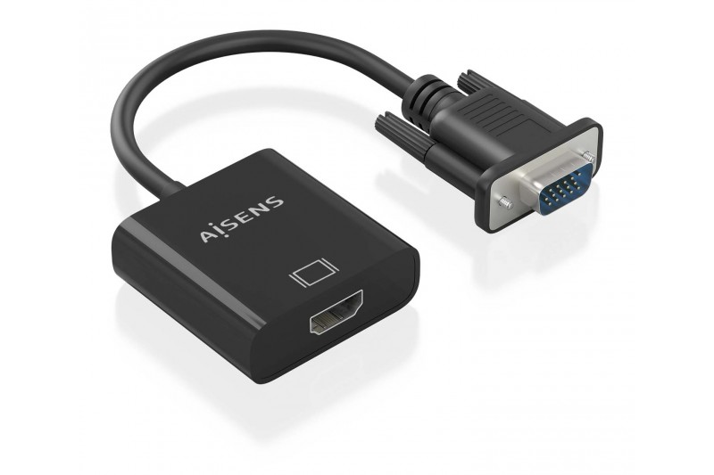 Adaptateur VGA M + audio (source) vers HDMI F (sortie) *Aisens A115-0873*