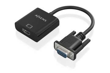 Adaptateur VGA M + audio (source) vers HDMI F (sortie) *Aisens A115-0873*