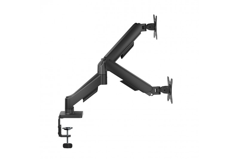 Support de table Aisens Double écran à Pince 17-32 - Noir DT32TSR-357
