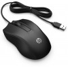 HP 105 Souris filaire noire - Design ambidextre, 1600 DPI * 822M9UT * HP 105 Souris filaire noire - Design ambidextre, 1600 DPI * 822M9UT *