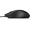 HP 105 Souris filaire noire  - Design ambidextre, 1600 DPI * 822M9UT *