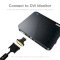 Adaptateur HDMI / DVI - Plaqué Or - Double direction - Noir * Vention AIKB0 *