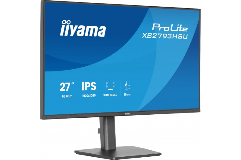 Ecran 27 1 ms DP HDMI mult Noir 120Hz * iiyama ProLite XB2793HSU-B *