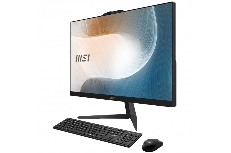 MSI AIO Modern AM242 1M-1082FR/i5-120U/23.8/16G SDIM/512G/SOC/W11P Noir MSI AIO Modern AM242 1M-1082FR/i5-120U/23.8/16G SDIM/512G/SOC/W11P Noir