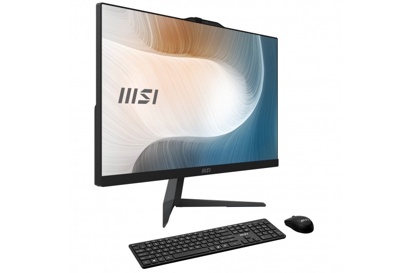 MSI AIO Modern AM242 1M-1082FR/i5-120U/23.8/16G SDIM/512G/SOC/W11P Noir MSI AIO Modern AM242 1M-1082FR/i5-120U/23.8/16G SDIM/512G/SOC/W11P Noir
