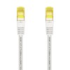 Cable réseau cat.7 S/FTP blanc 25cm RJ45 certifié *A146-0488*