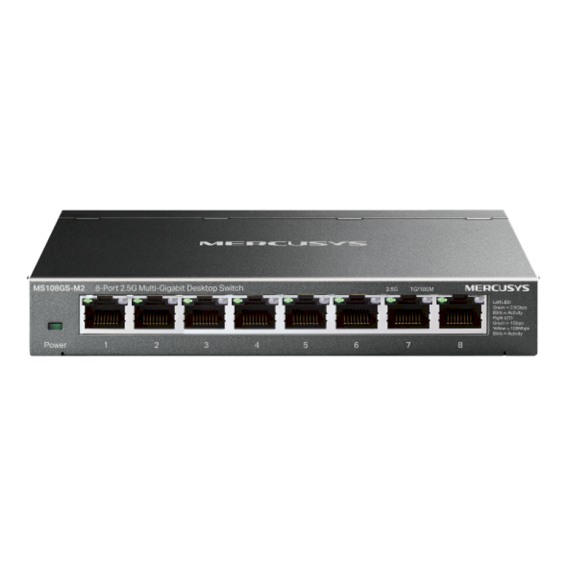Mercusys MS108GS-M2 - switch - 8 ports 2.5 Gigabit  * MS108GS-M2 *