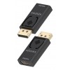 Adaptateur Display Port 1.2 M vers HDMI 1.4 F * AISENS A125-0949 * Adaptateur Display Port 1.2 M vers HDMI 1.4 F * AISENS A125-0949 *