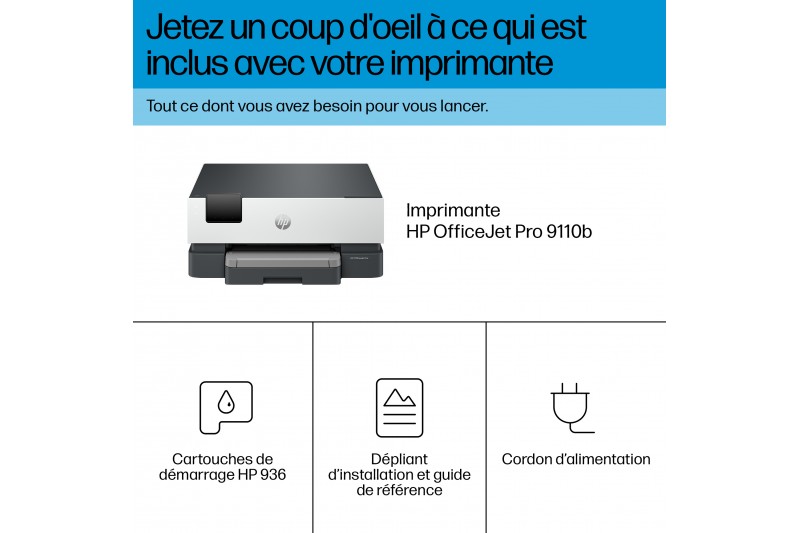 HP Officejet Pro 9110b - imprimante - couleur - jet d'encre * 5A0S3B * HP Officejet Pro 9110b - imprimante - couleur - jet d'encre * 5A0S3B *