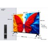 TCL TV QLED 4K TCL 43S5L