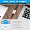 Raccord RJ45 femelle/femelle Connecteur Cat7 Cat6a Cat6 (Blanc)