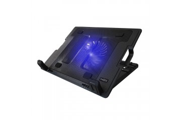 EWENT EW1258 Support pour ordinateur portable 17avec système de refroidissement