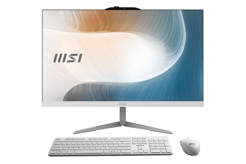 MSI AIO Modern AM242 1M-1083FR/i5-120U/23.8/16G SDIM/512G/SOC/W11P Blanc MSI AIO Modern AM242 1M-1083FR/i5-120U/23.8/16G SDIM/512G/SOC/W11P Blanc