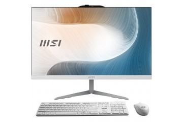 MSI AIO Modern AM242 1M-1083FR/i5-120U/23.8/16G SDIM/512G/SOC/W11P Blanc