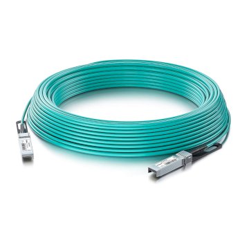 Câble SFP+ AOC 10Gbit/s 5 Mètres, OM3 MMF 10GBASE-CU connexion directe Universel