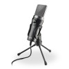 NGS MS120USB Microphone USB pour le streaming - Configuration réglable - Enregis