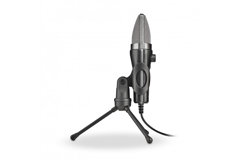 NGS MS120USB Microphone USB pour le streaming - Configuration réglable - Enregis