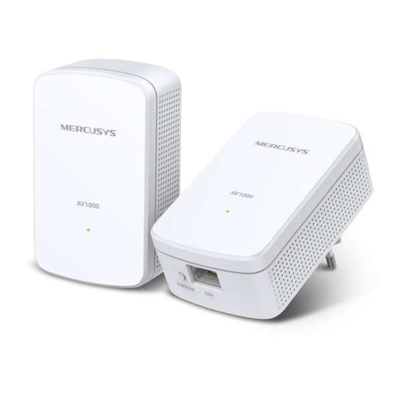 MERCUSYS MP500 KIT TP-Link CPL 1000 Mbps, Port Gigabit, Pack de 2 CPL MERCUSYS MP500 KIT TP-Link CPL 1000 Mbps, Port Gigabit, Pack de 2 CPL