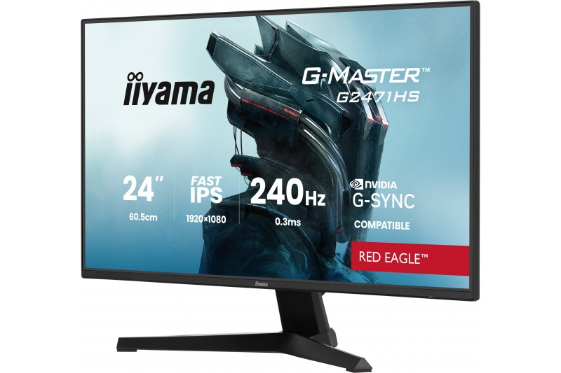iiyama G-MASTER Red Eagle G2471HS-B1 - écran LED - Full HD (1080p) - 24