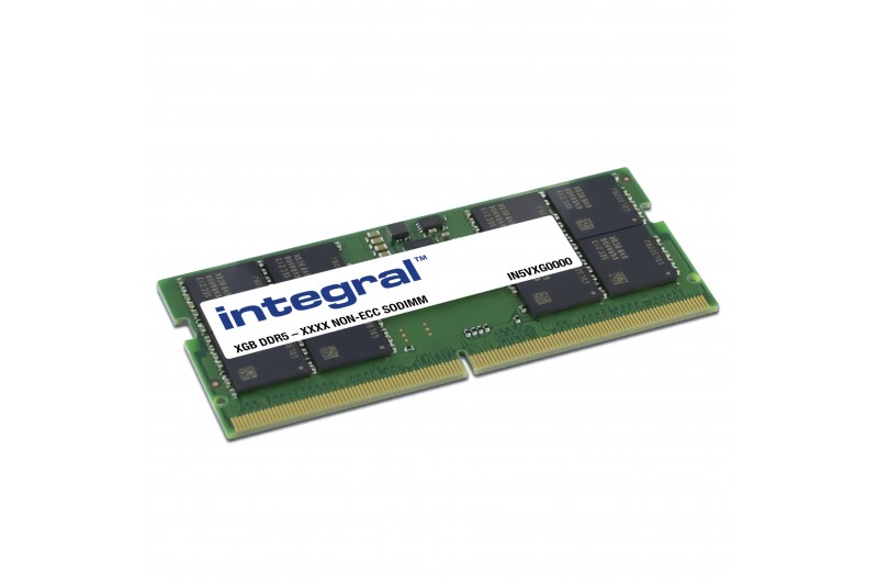 Mémoire Integral RAM DDR 5 4800 16GoSODIMM * Integral IN5V16GNHRBX *