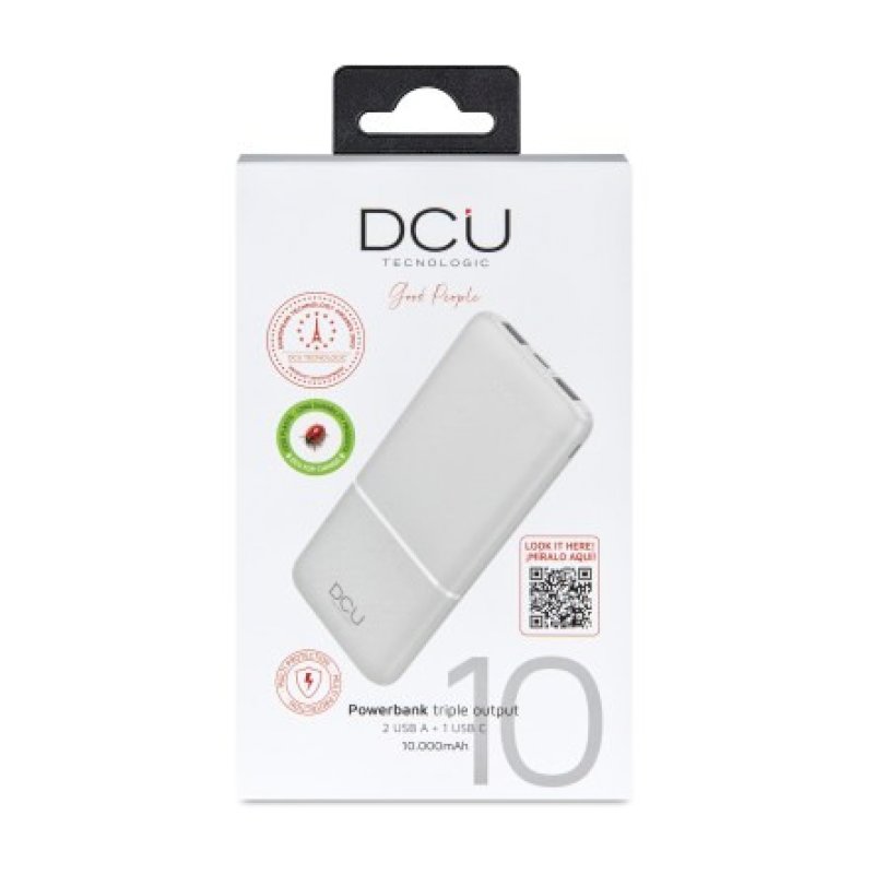 Power Bank Good People 10.000mAh blanc * DCU 34155013 *