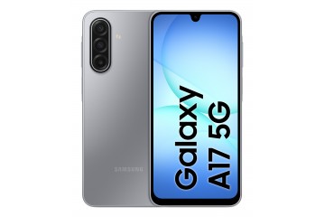 Samsung Galaxy A17 5G - silver - smartphone - 128 Go - GSM