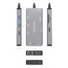 Aisens Dock 9 en 1 USB-C 3.0 Hub 2xUSB-A 3.0, HDMI RJ45 PD100W *ASUC-9P018-GR*