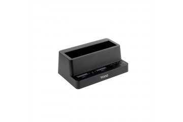 Station de clonage USb-c 3.2 2 x M.2 NVMe , 2.5 et 3.5 * Tooq TQDS-502B *