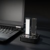 Station de clonage USb-c 3.2 2 x M.2 NVMe et M.2 SATA * Tooq TQDS-201B *