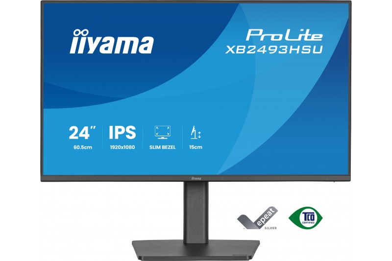 iiyama ProLite XB2493HSU-B1 LED 23.8 Full HD IPS 1 ms HDMI DP HP 120 Hz réglable