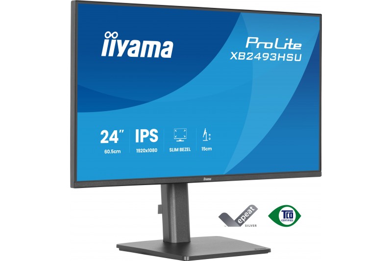 iiyama ProLite XB2493HSU-B1 LED 23.8 Full HD IPS 1 ms HDMI DP HP 120 Hz réglable