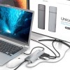 Aisens Dock 12 en 1 USB-C 3.0 Hub 3xUSB-A 3.0,2 HDMI RJ45 PD100W *ASUC-12P005-G* Aisens Dock 12 en 1 USB-C 3.0 Hub 3xUSB-A 3.0,2 HDMI RJ45 PD100W *ASUC-12P005-G*