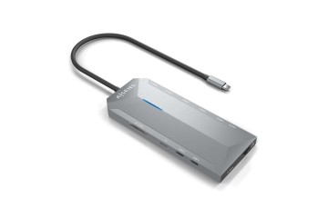 Aisens Dock 12 en 1 USB-C 3.0 Hub 3xUSB-A 3.0,2 HDMI RJ45 PD100W *ASUC-12P005-G*