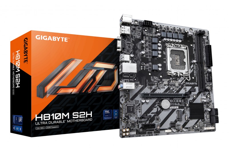 GIGABYTE H810M S2H LGA1851 mATX proc serie ultra DDR5 GIGABYTE H810M S2H LGA1851 mATX proc serie ultra DDR5
