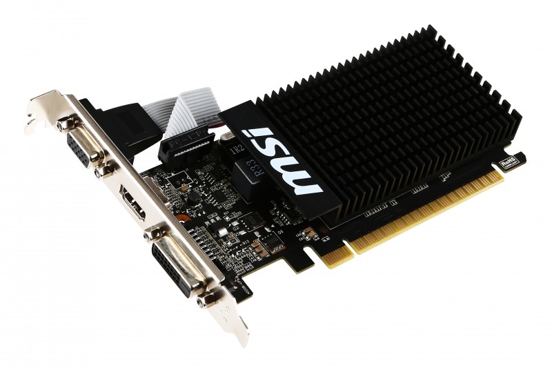 GF MSI N710 PCIE 2048MB GDDR3 DVI/HDMI/D-Sub  *GT 710 2GD3H LP*