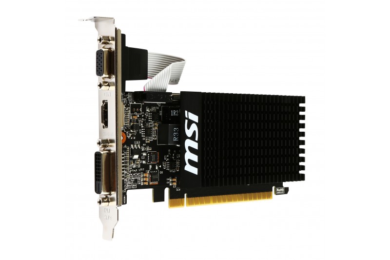 GF MSI N710 PCIE 2048MB GDDR3 DVI/HDMI/D-Sub  *GT 710 2GD3H LP*