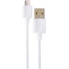 Cable USB - Micro USB blanc boite  cable 1M * DCU 30401225 *