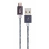 Cable USB - Lightning ( Iphone 5 et 6 ) boite grey  cable 1M * DCU 34101215 *