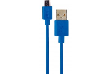 Cable USB - Micro USB bleu boite  cable 2M * DCU 30401240 *