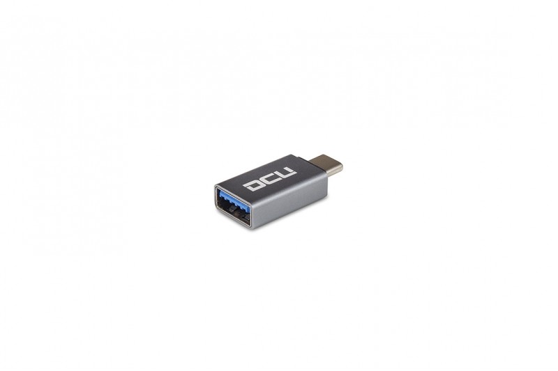 Adaptador USB-C male vers USB 3.0 femelle gray aluminium * DCU 30402030 *