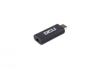 USB-C - Audio/AUX 3.5mm Adapter black * DCU 30402035 *