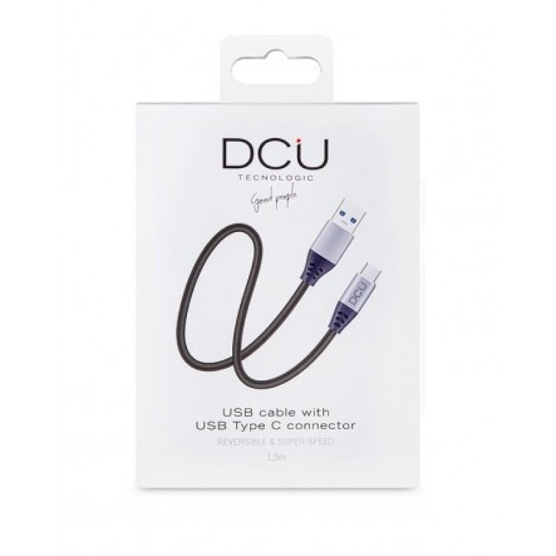 Cable USB 3.0 -  USB Type C Noir Alu 1.5M * DCU 30402020 *