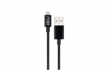 Cable USB -  USB Type C soft noir boite  cable 1M * DCU 30402050 *