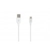 Cable USB -  lightning Blanc boite  cable 1M * DCU 34101290 *
