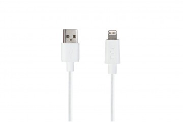 Cable USB -  lightning Blanc boite  cable 3M * DCU 34101265 *