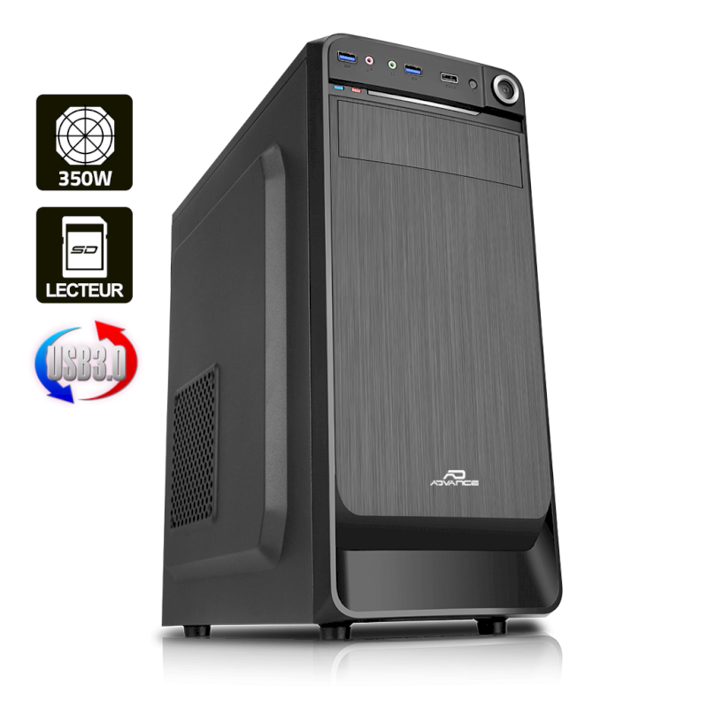 Boitier mATX/ATX Origin 480  2xUSB3  alim 350W (80 plus) *8615B3 *